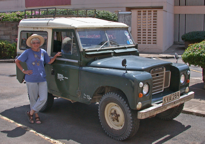 In 1973 and 1974 I ran my own sub-project, after buying a long-wheel-base land rover with Wenner-Gren Foundation funds; this vehicle is no more, sadly. Driving your field own vehicle is definitely a major statement about being in charge, at least in Kenya!